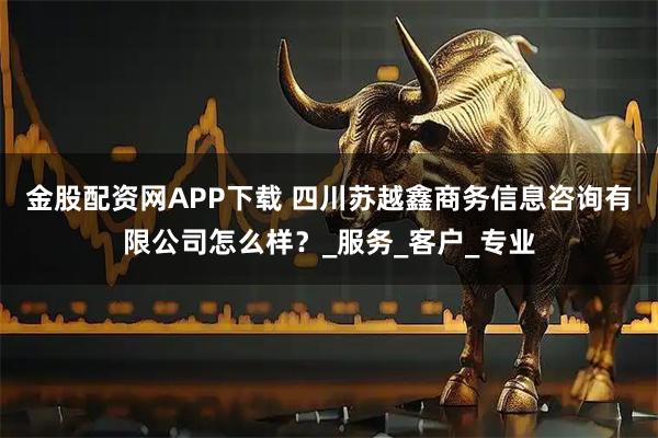 金股配资网APP下载 四川苏越鑫商务信息咨询有限公司怎么样？_服务_客户_专业